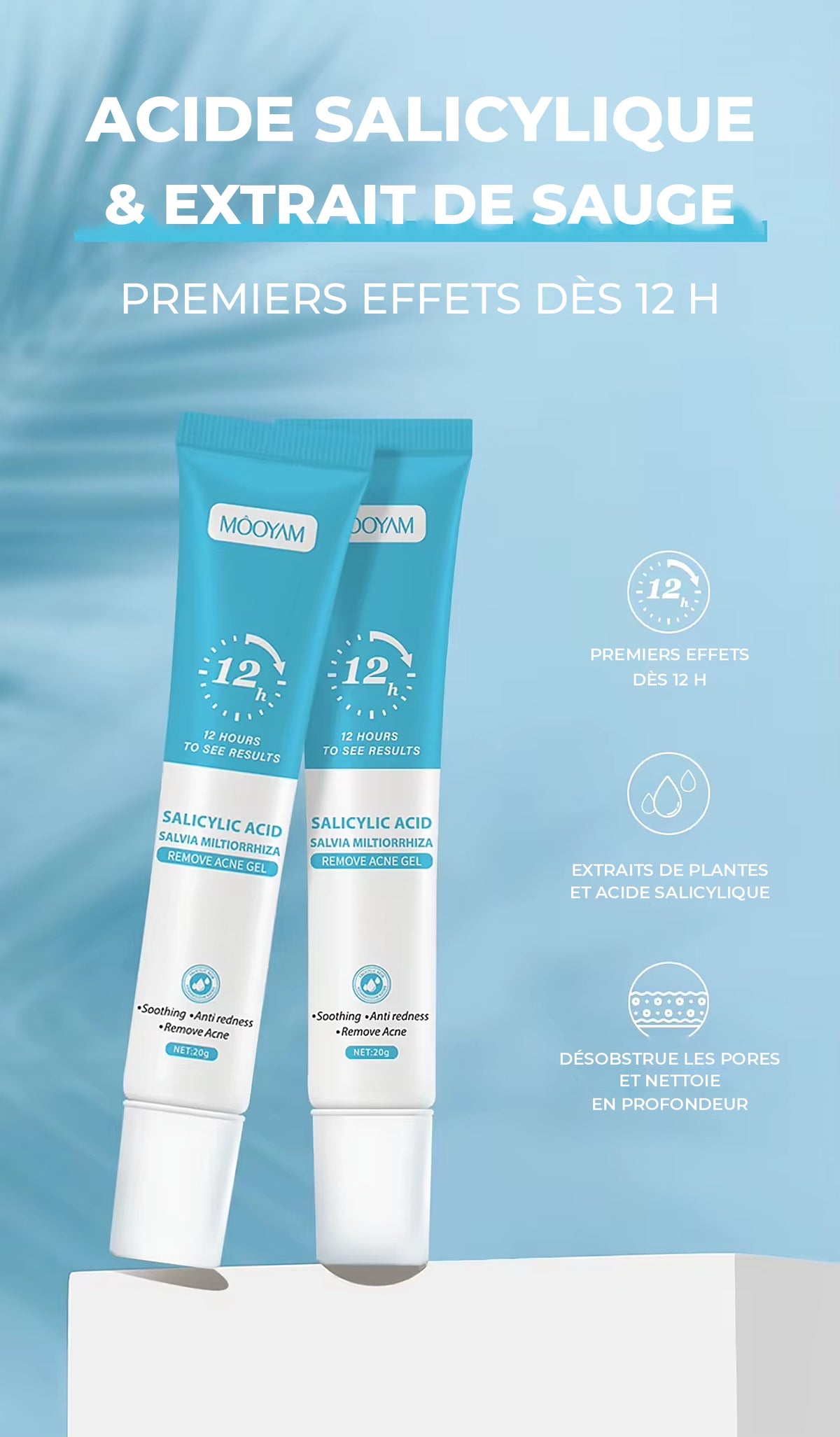 MOOYAM Crème Anti-acné