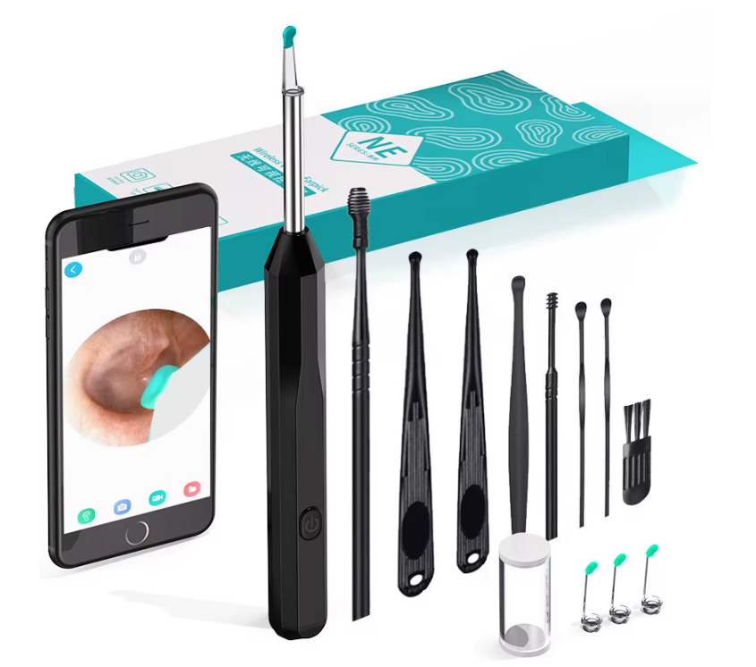 Nettoyeur d’Oreilles avec Caméra HD
