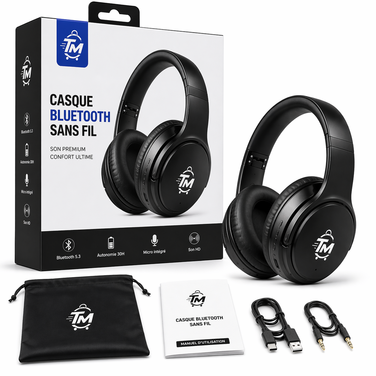 Casque Bluetooth Premium