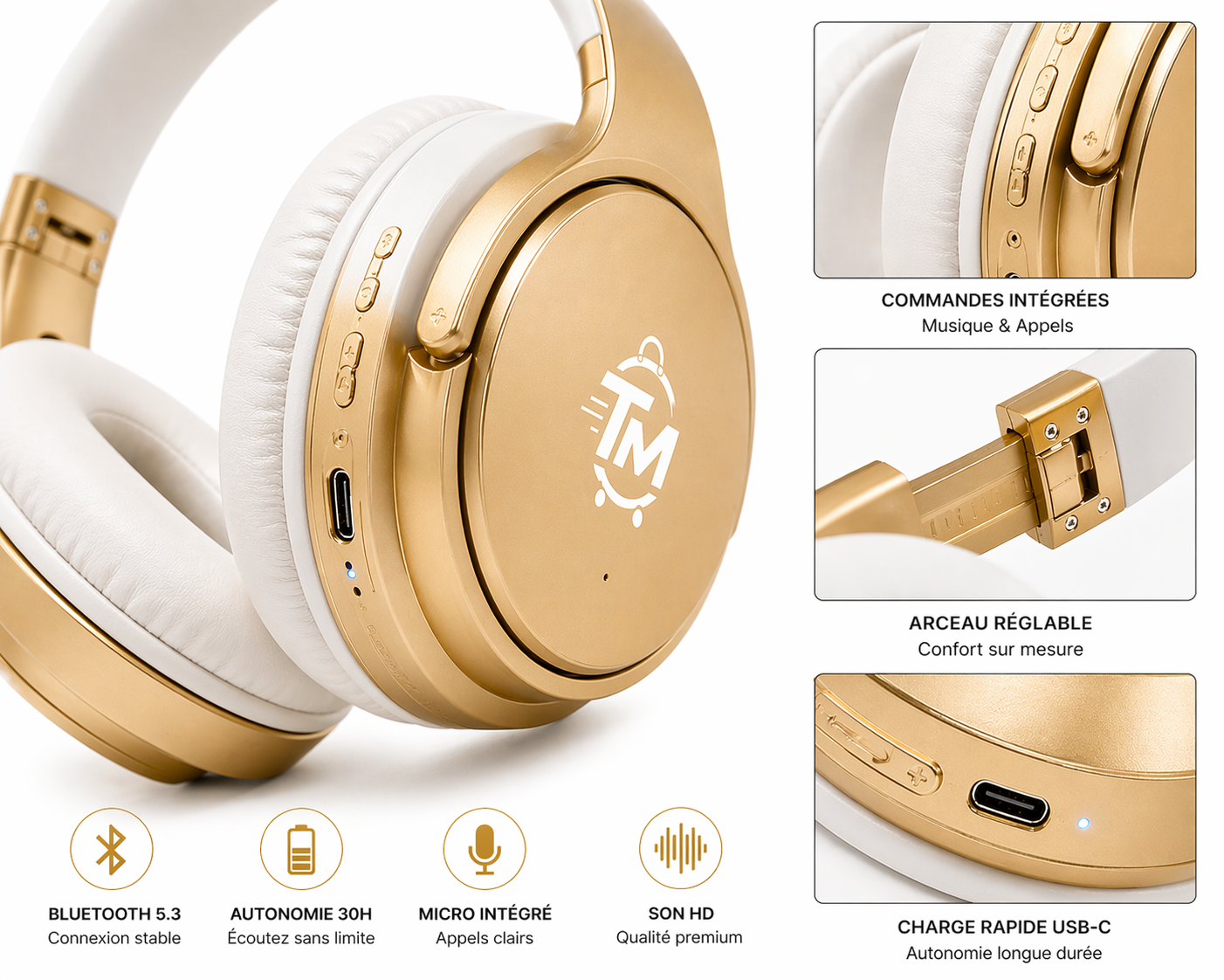 Casque Bluetooth Premium