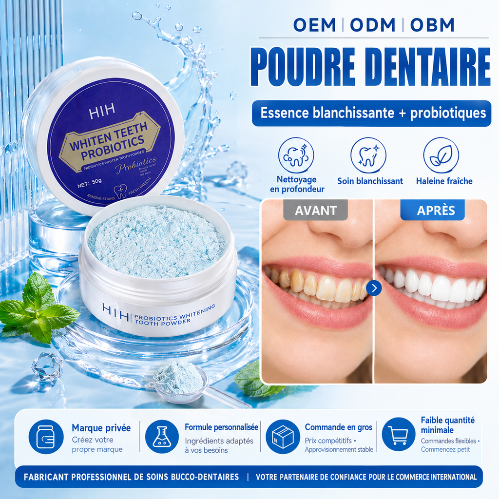 HIH Probiotic- révélez l’éclat de votre sourire