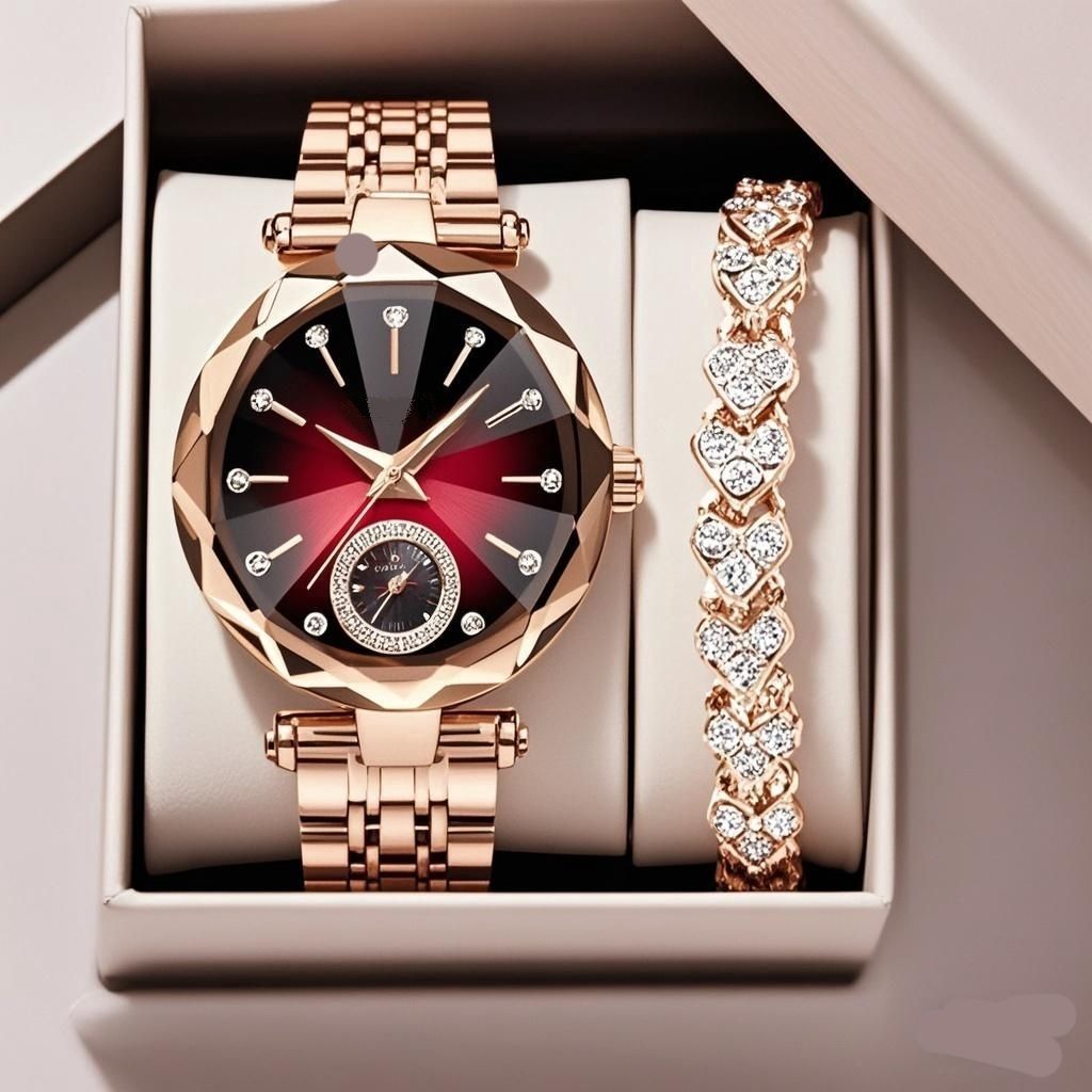 Montre Femme Luxe en Acier Inoxydable