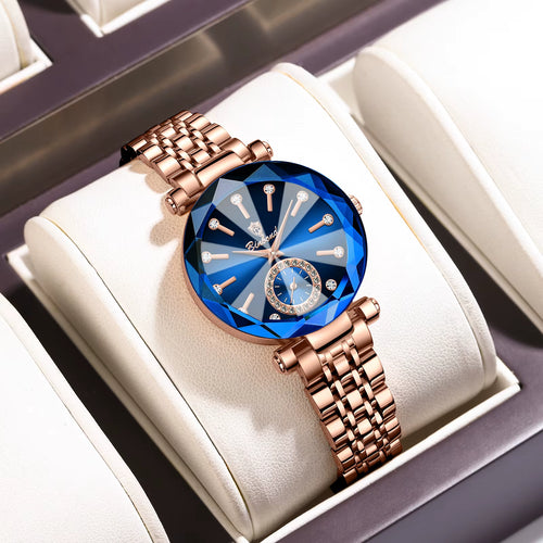 Montre Femme Luxe en Acier Inoxydable