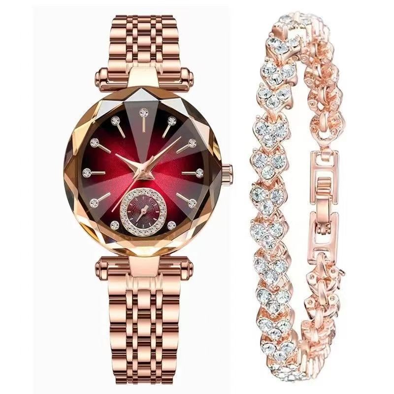 Montre Femme Luxe en Acier Inoxydable