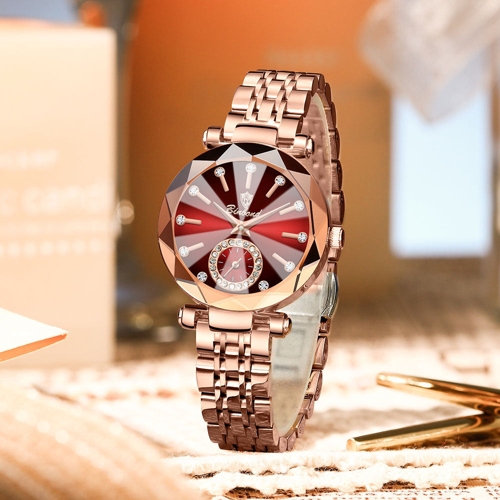 Montre Femme Luxe en Acier Inoxydable