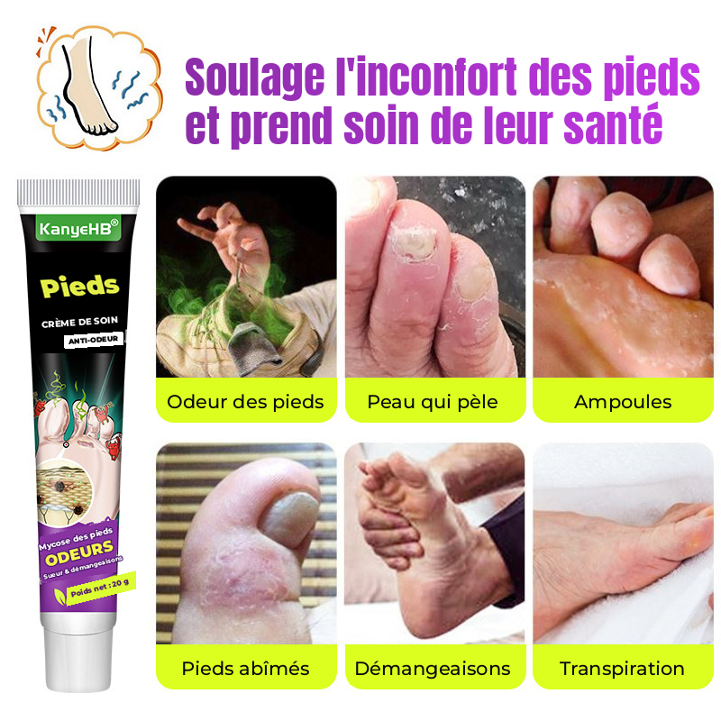 Pommade de confort pour les pieds – Bien-être quotidien