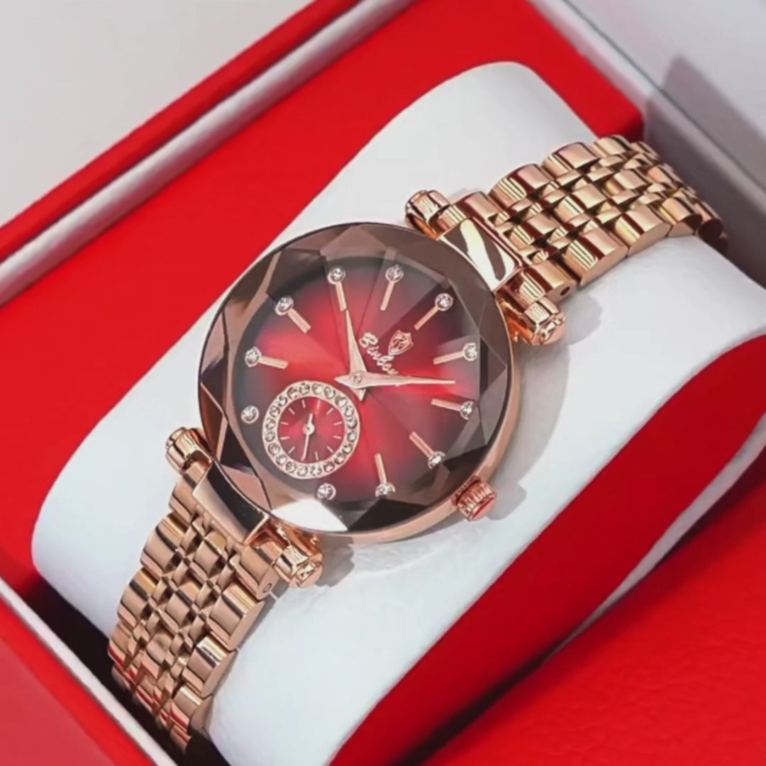 Montre Femme Luxe en Acier Inoxydable