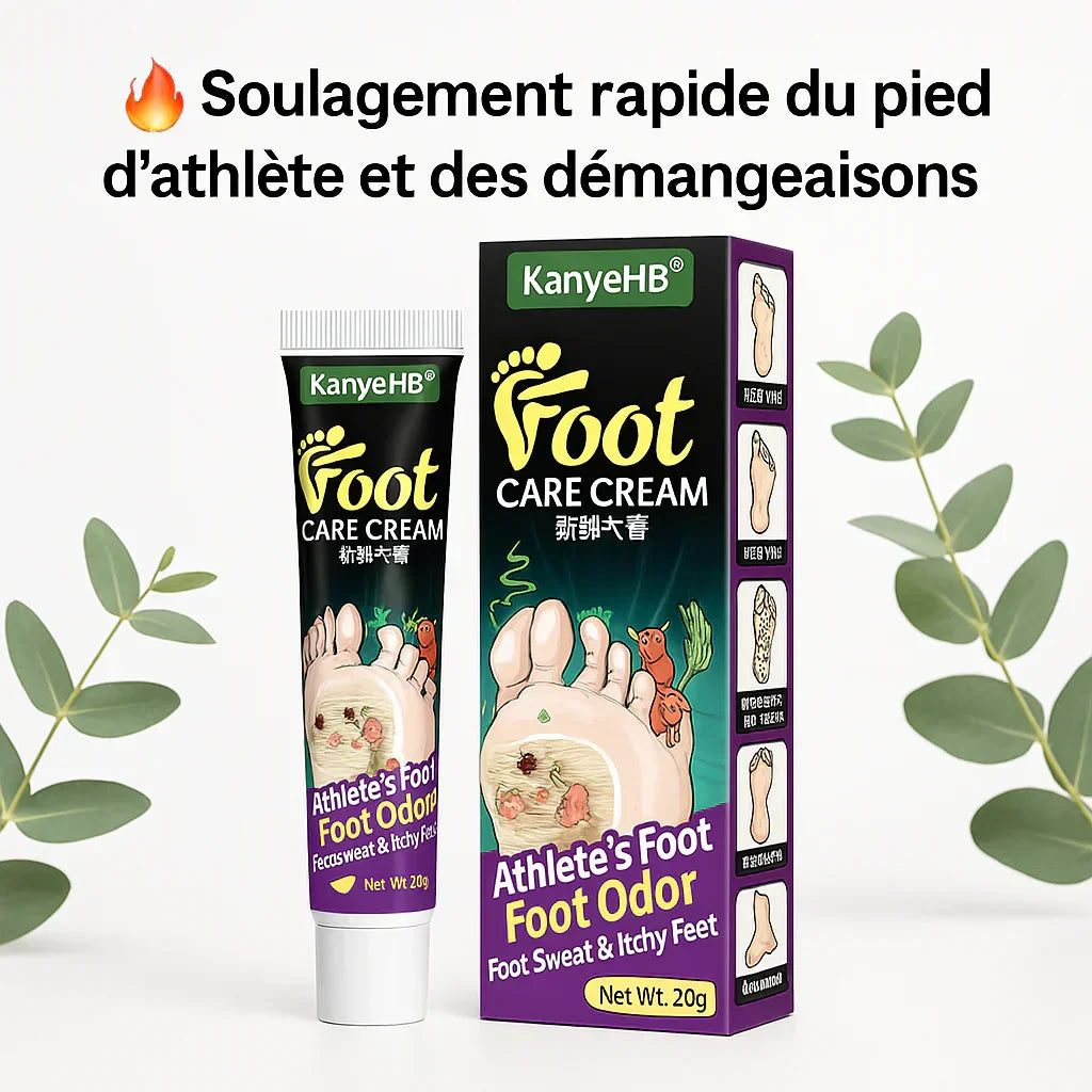 Pommade de confort pour les pieds – Bien-être quotidien