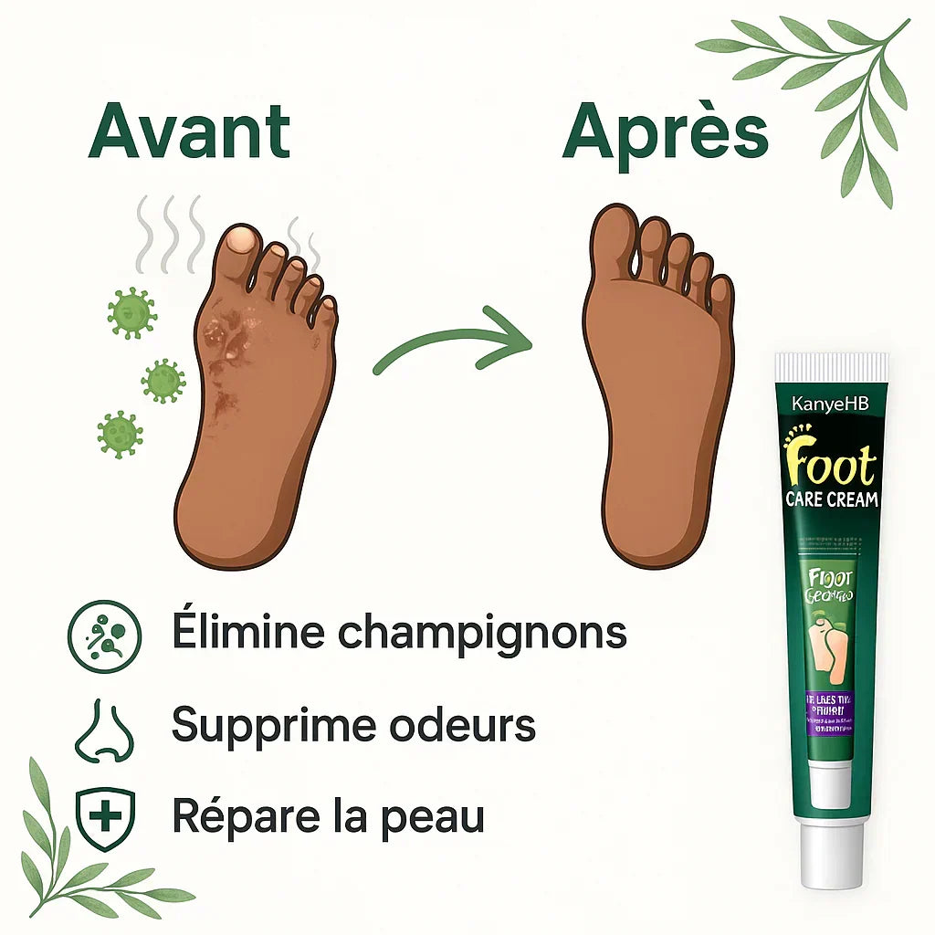 Pommade de confort pour les pieds – Bien-être quotidien